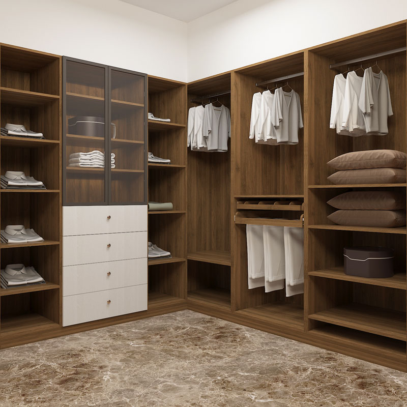 Elevate Your Bedroom with Melamine Walk-In Room Wardrobes